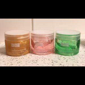 Global Beauty Care Gold,Rose,and Concombre Masks
